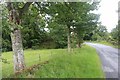 Minor road at Ardittie, Glen Almond