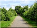 National Cycle Route 549 leaving Hilton