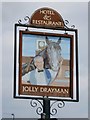 Jolly Drayman sign