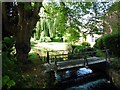 Footbridge over the mill stream, Bishops Lydeard