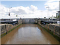 TA0928 : Lock at the Southern End of Humber Dock/Hull Marina by David Dixon