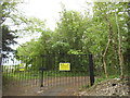 The entrance to Critten Farm on Beech Avenue