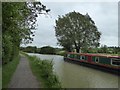 ST9160 : Narrow boat on canal east of Seend Park Farm by David Smith