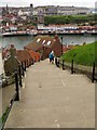 199 Steps back down into Whitby