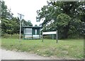 Bus shelter on the corner of Ledgemore Lane