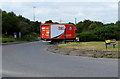 TNT lorry, Badminton Road, Yate