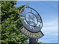 The village sign at Shorne