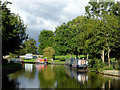 Moorings north-west of Tetchill in Staffordshire