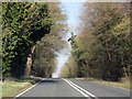 Basingstoke Road heading towards Basingstoke