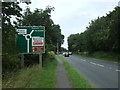 A30 approaching Heamoor Roundabout
