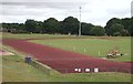 SK5559 : Berry Hill Park Athletics Track, Mansfield, Notts. by David Hallam-Jones