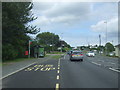 Bus stop and shelter on the A30, Rose-an-Grouse