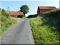 Farm buildings along Aghaloo Road