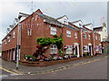 Redbrick houses, Bicton Street, Exmouth