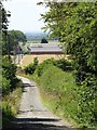 Track to Manor farm