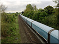 A very long freight train, Upper Sydenham, Royal Leamington Spa