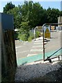 Footpath through the industrial estate