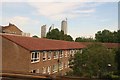 Juxon Street, Lambeth, from the railway