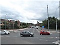 The B506 cross roads on Albertbridge Road