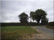 TL1015 : Kinsbourne Green Lane at the junction of Roundwood Lane by David Howard