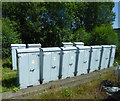 Railway signalling cabinets