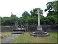 Holy Trinity, Cleeve: cross by the gate