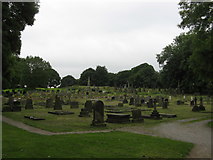 SE2028 : Birkenshaw St Paul's Churchyard by Stephen Armstrong