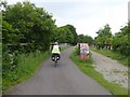 Bristol and Bath cycle path crossing River Avon
