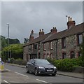 Terrace of houses, A39, Farrington Gurney