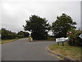 Roundabout on Dagnall Road, Eaton Bray