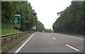 A39 towards Abbotsham Cross roundabout