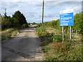 Entrance to Wraysbury Landfill Site