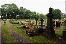 SE1823 : Liversedge Cemetery by Ian S