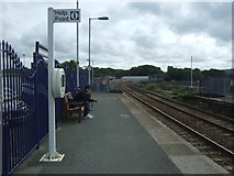 SW5537 : Platform 1, Hayle Railway Station by JThomas