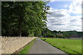 Catchpot Lane looking towards Coomb