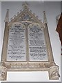 ST4971 : All Saints, Wraxall: memorial (o) by Basher Eyre