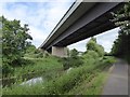 Under the A358 by the Bridgwater and Taunton Canal