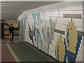 Tiled passageway in the underpass at Hanger Line  tube station (2)