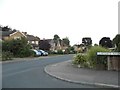 Alders End Lane at the junction of Claygate Avenue