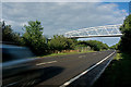 SS5331 : A new cycle footpath over the A39 at Roundswell by Roger A Smith