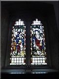 TQ6821 : St Thomas à Becket, Brightling: stained glas window (E) by Basher Eyre