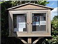 St Philip, Burwash Weald: notice board