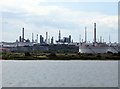 SU4605 : The coastline by Fawley oil refinery by Steve Daniels
