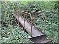 Footbridge across the Nant Melyn