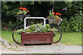 Floral display on Sutton Road, Wawne