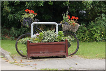 TA0936 : Floral display on Sutton Road, Wawne by Ian S