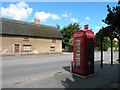 K6 phone box in Willingham High Street