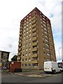 Tower block on Brook Street East