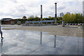 The roof of the National Glass Centre