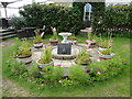 TG5203 : Memorial garden at the Cliff Hotel, Gorleston by Adrian S Pye